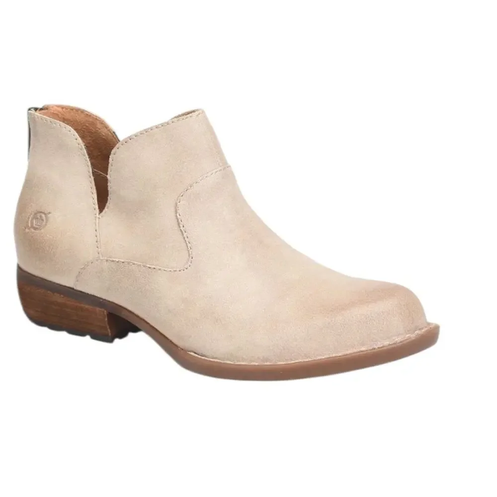 Born Beth Cream Visone Distressed Boots – Sz 9M - Picture 2 of 11